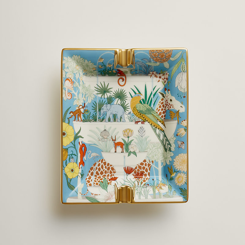 小物 HERM`ES Cinzeiro Precious Paradise - Marrom | Hermès Brasil